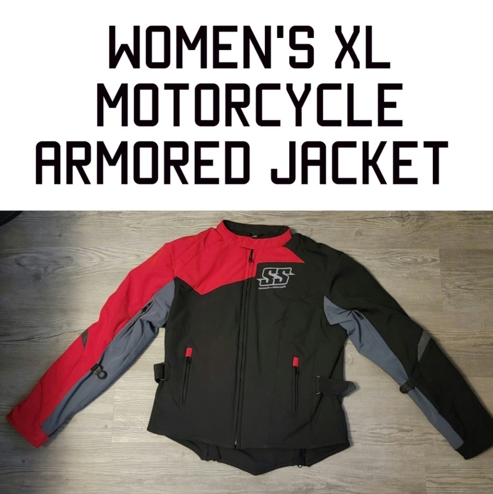 Women's Armored Motorcycle Jacket XL